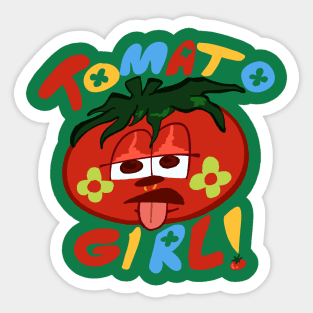 TOMATO GIRL Sticker